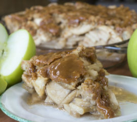 Caramel Apple Pecan Pie
